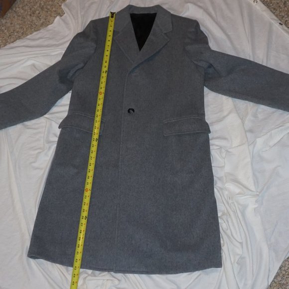 Adams Row Men's Wool Coat - Vintage - Picture 6 of 10